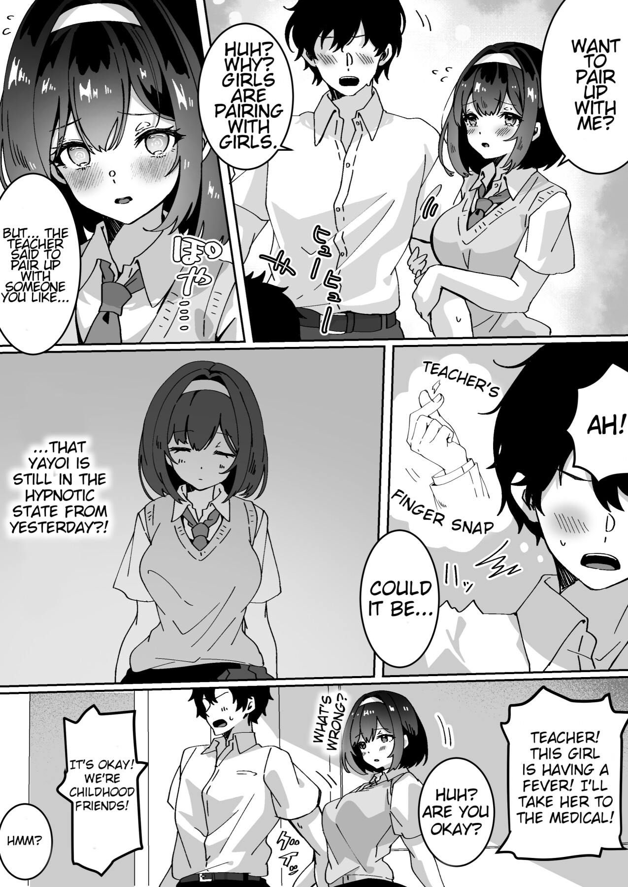 Hentai Manga Comic-You Don't Have To Use Hypnosis-Read-4